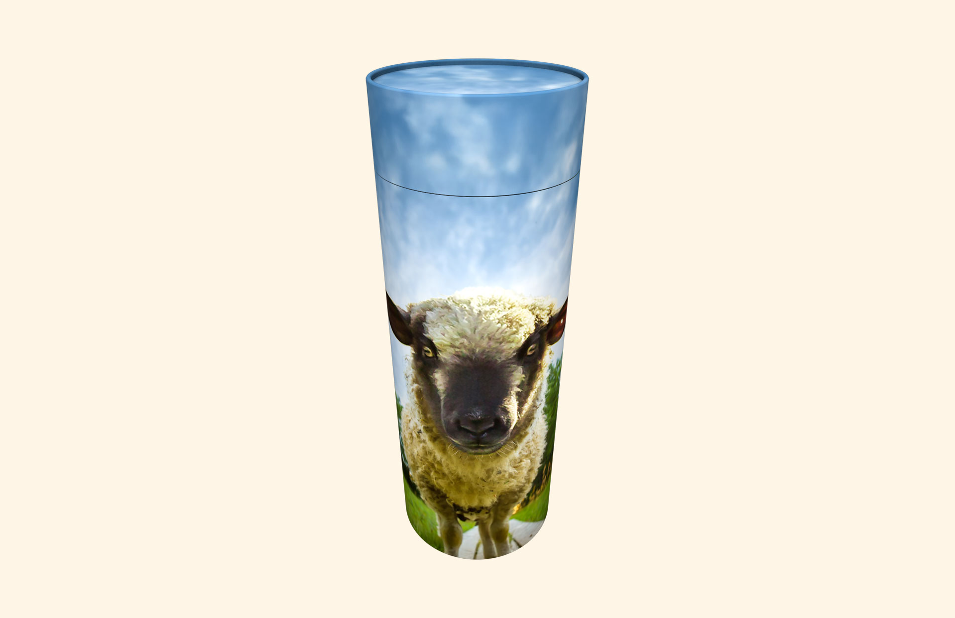 Bleating scatter tube